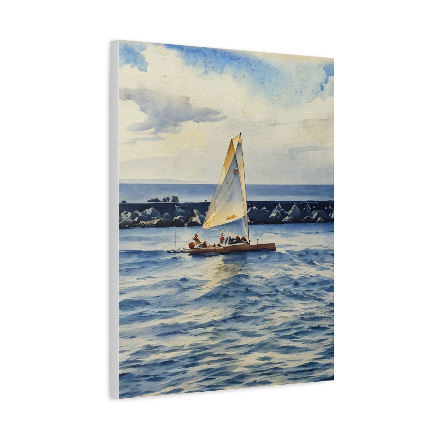 Sail the Jetty Canvas Art