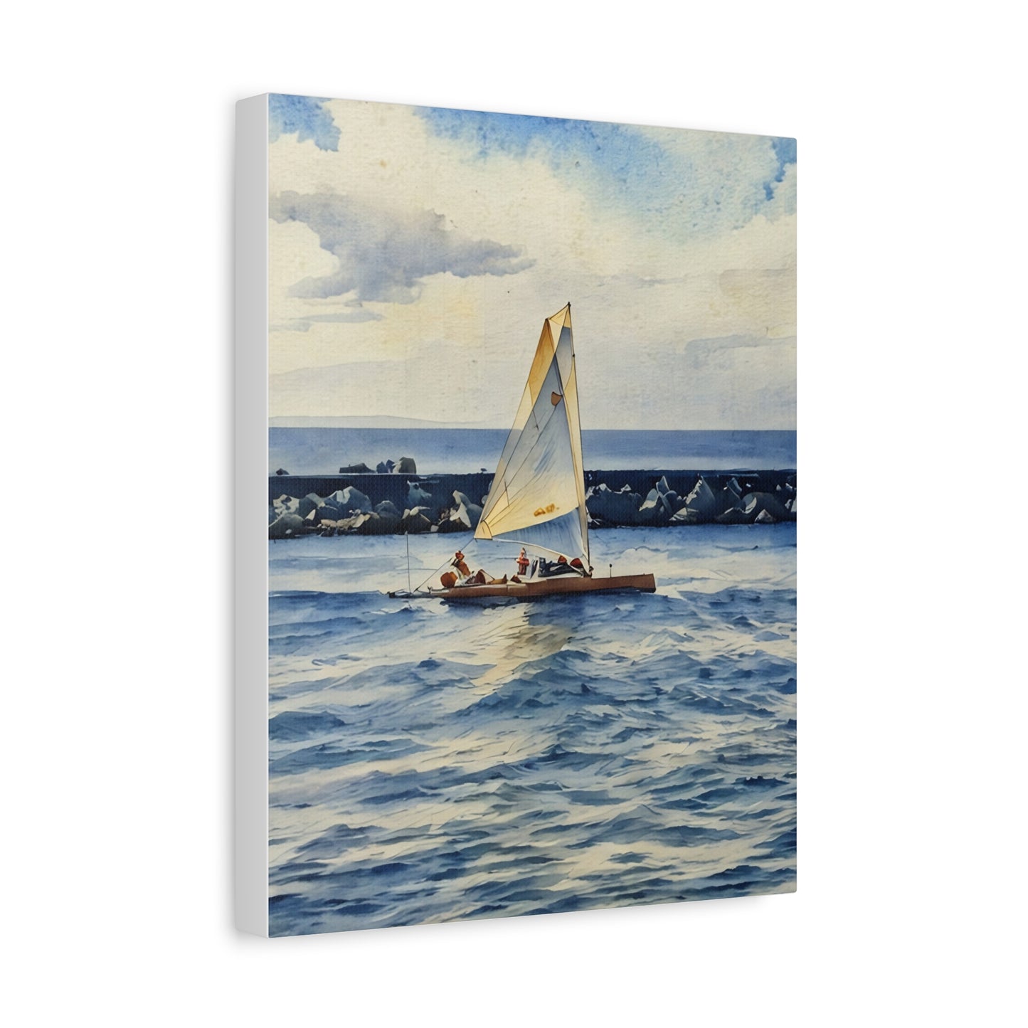 Sail the Jetty Canvas Art