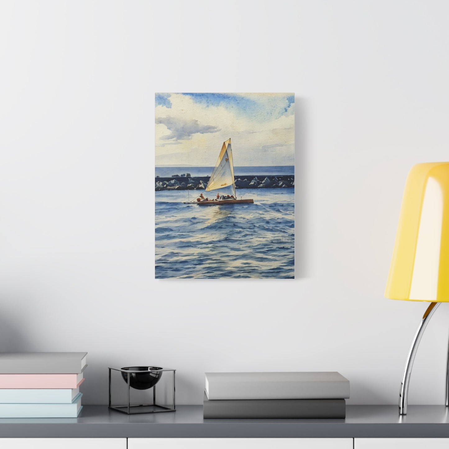 Sail the Jetty Canvas Art