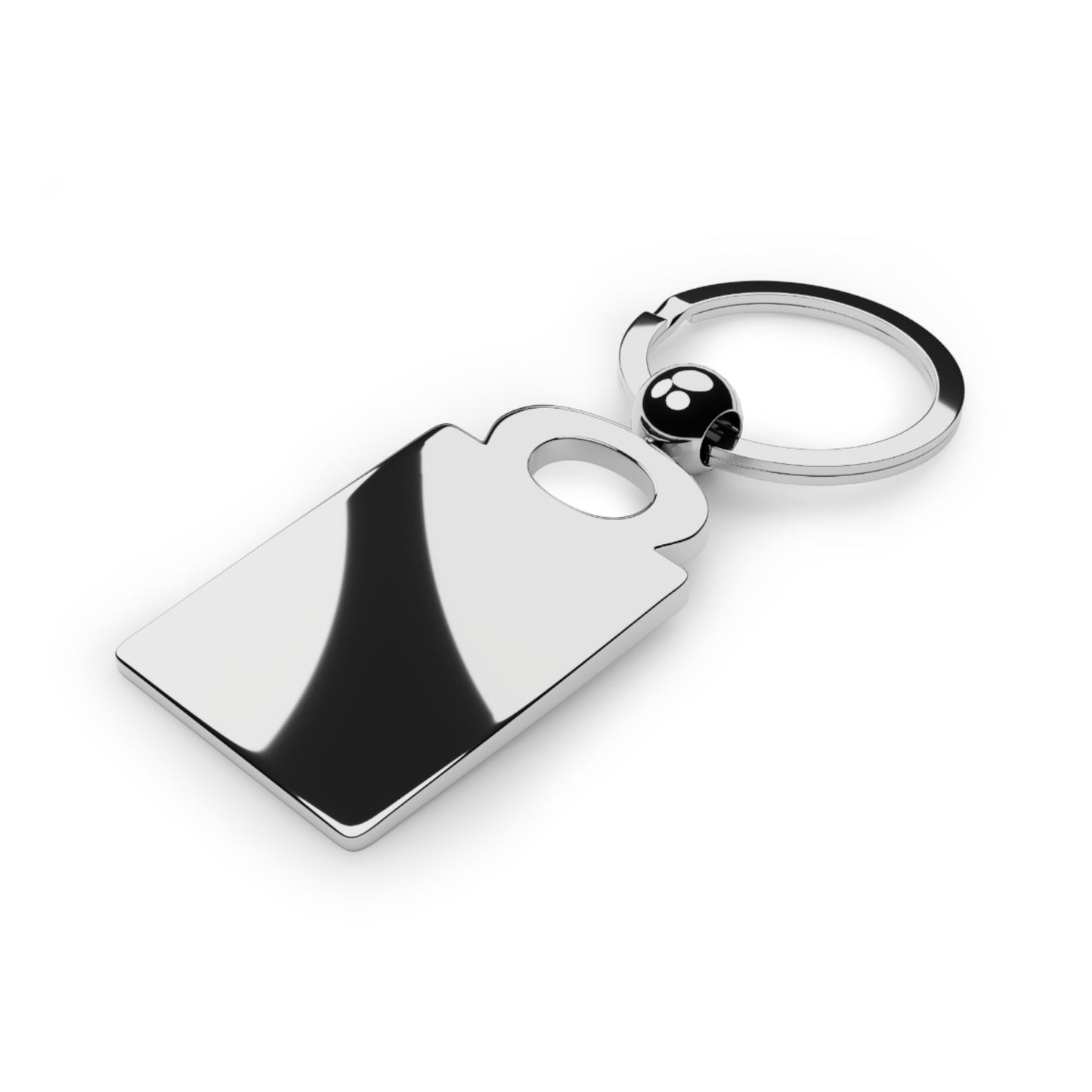 Keep Life Simple Rectangle Keyring