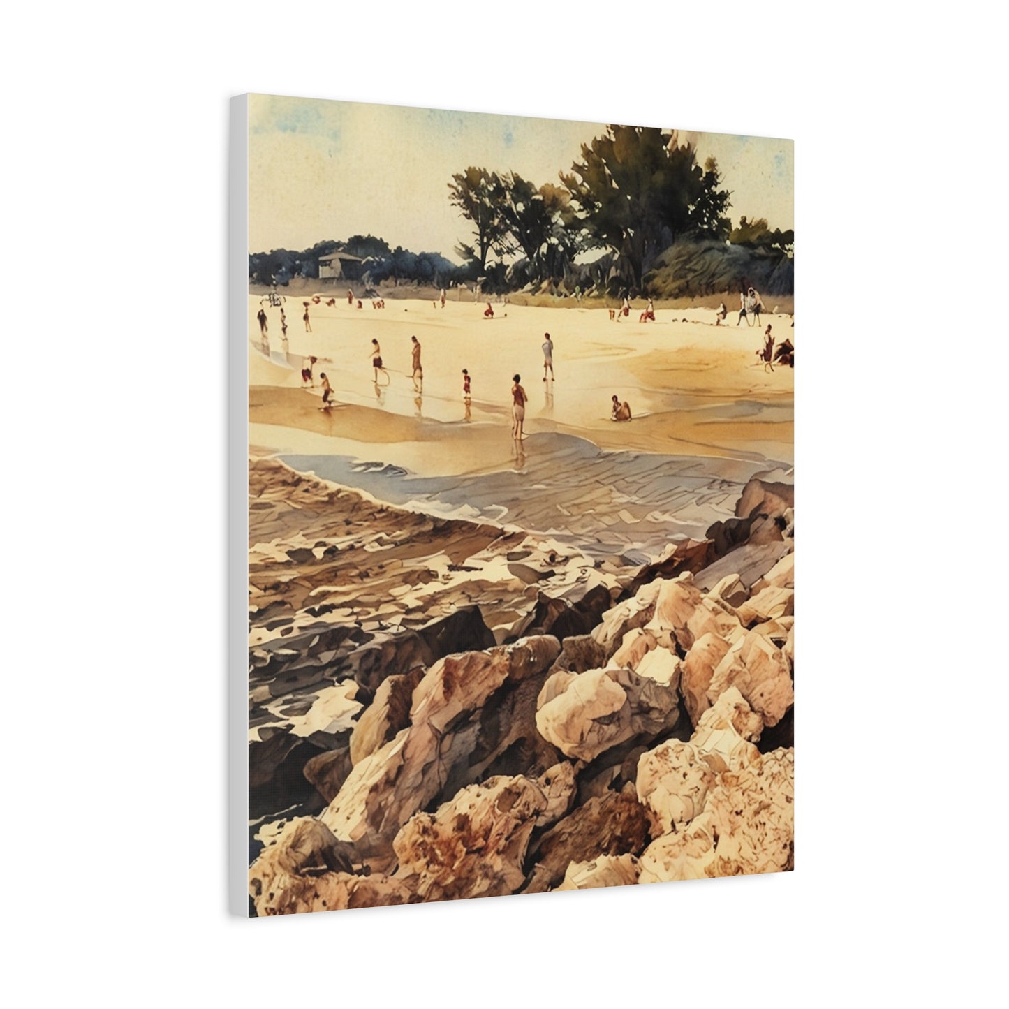 North Jetty Canvas Art
