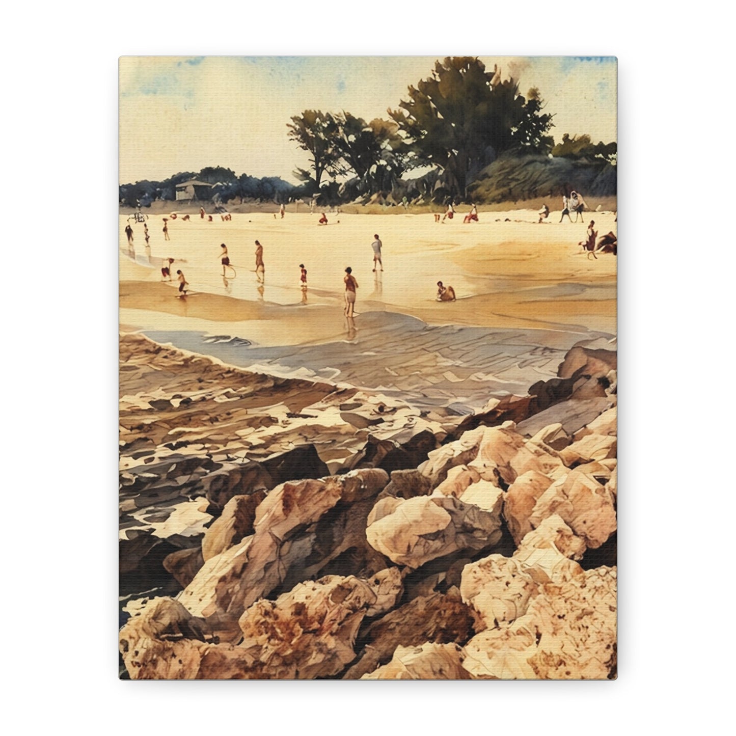 North Jetty Canvas Art