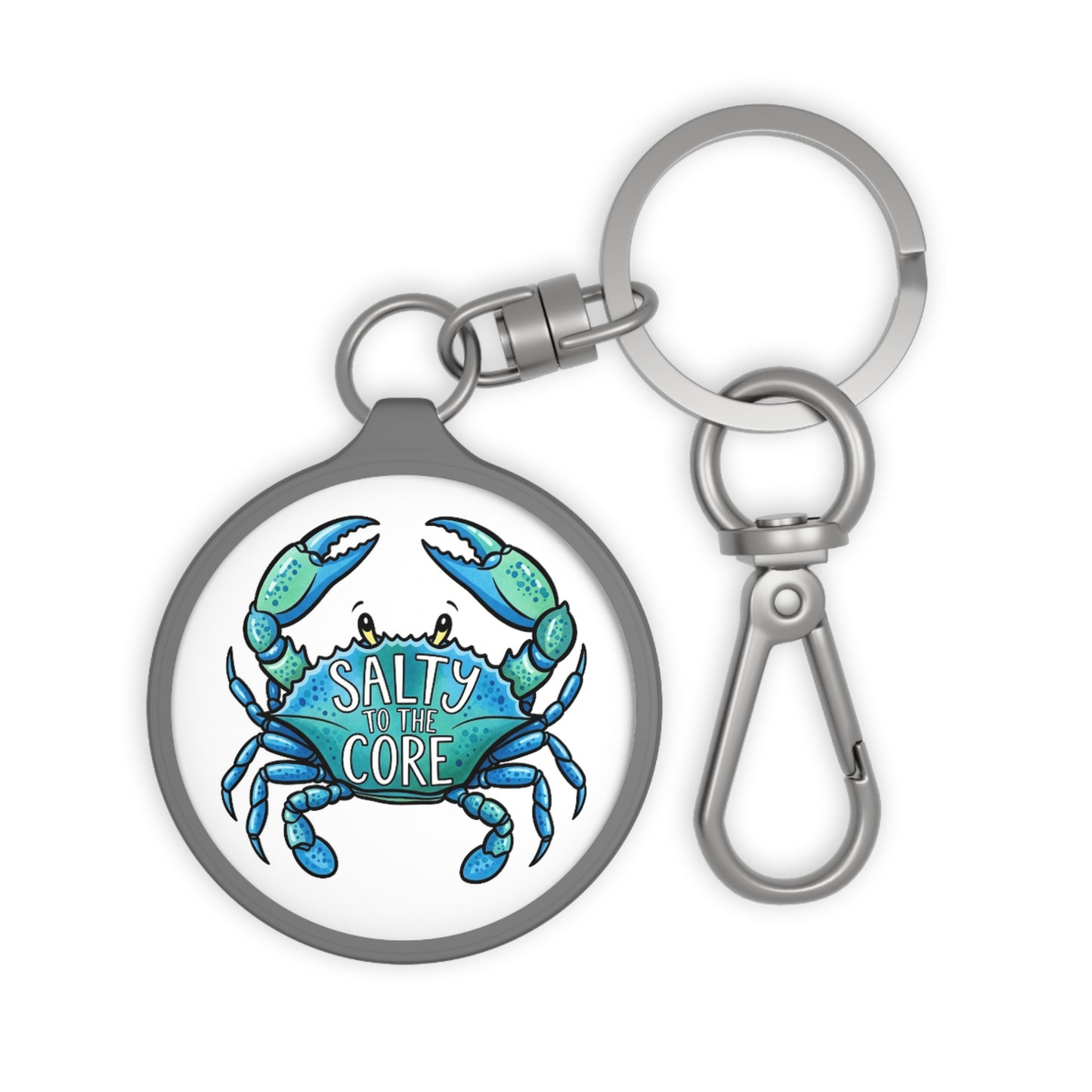 Salty to the Core Keyring Tag