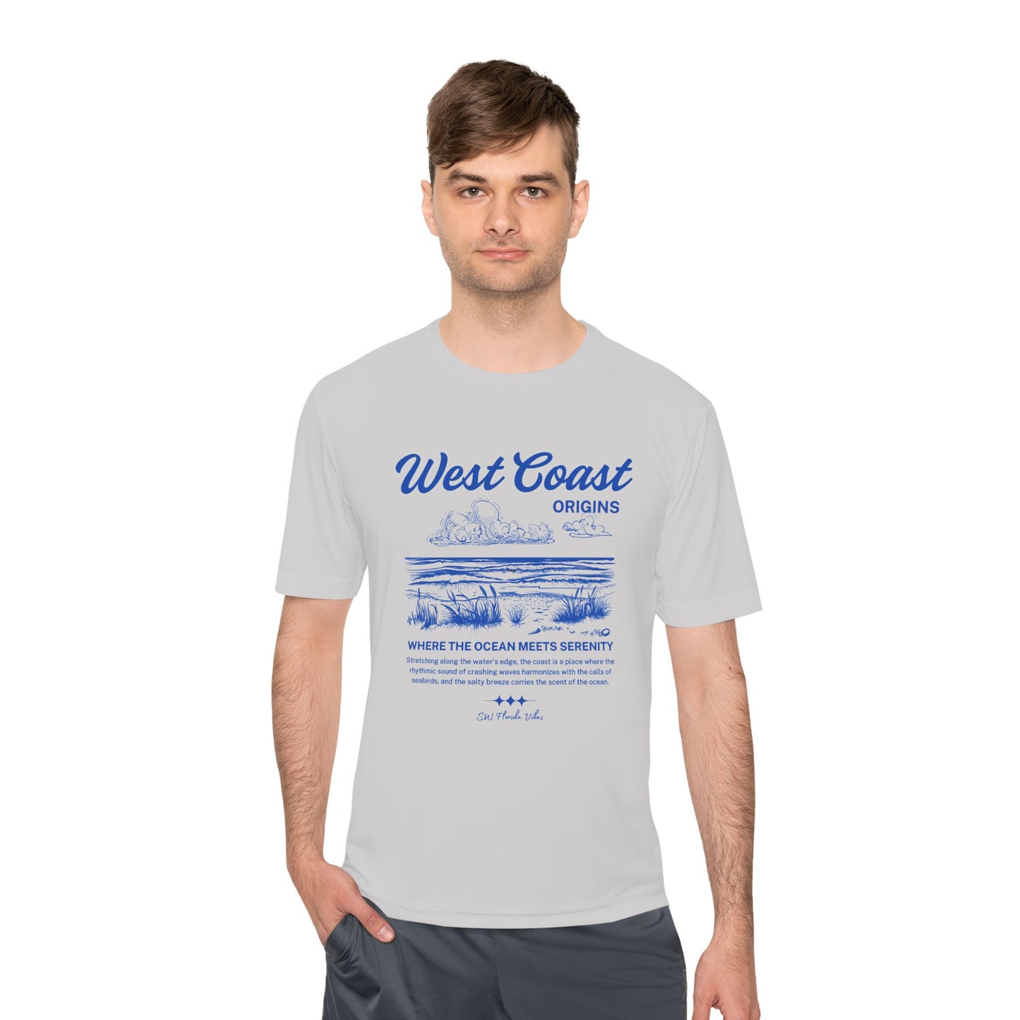 West Coast Unisex Moisture Wicking Tee