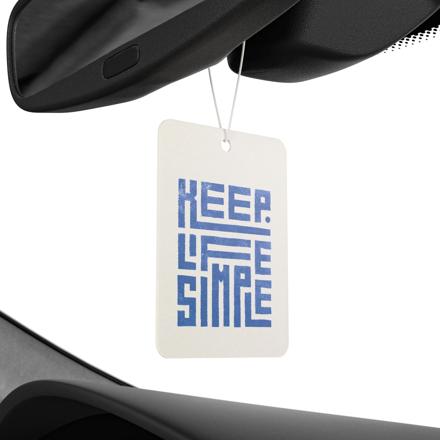 Keep Life Simple Car Air Freshener