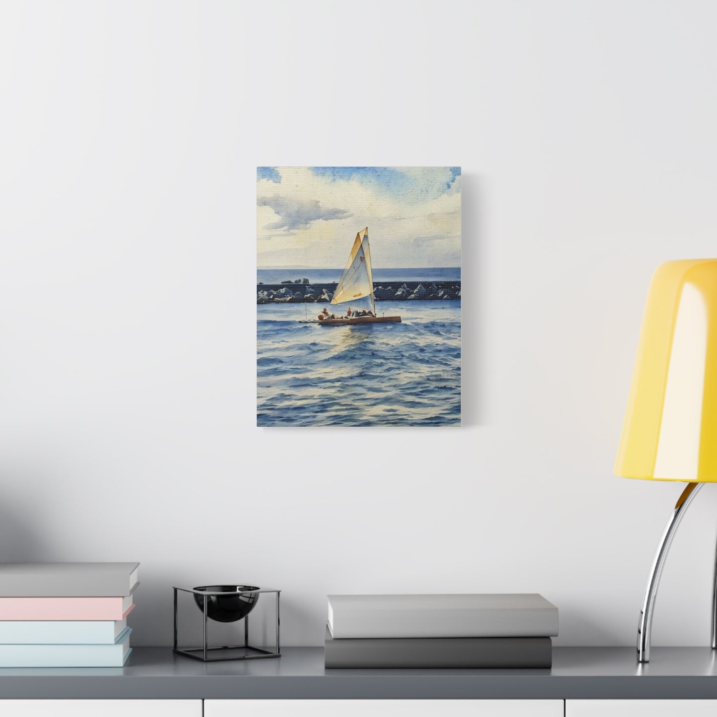 Sail the Jetty Canvas Art