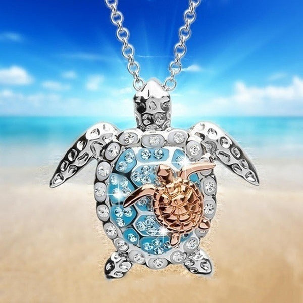 Boutique Beach Turtle Jewelry Set