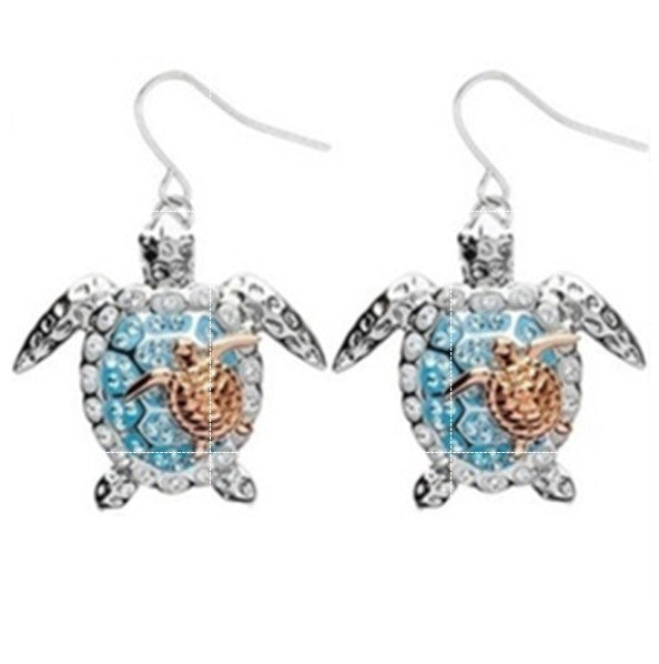 Boutique Beach Turtle Jewelry Set