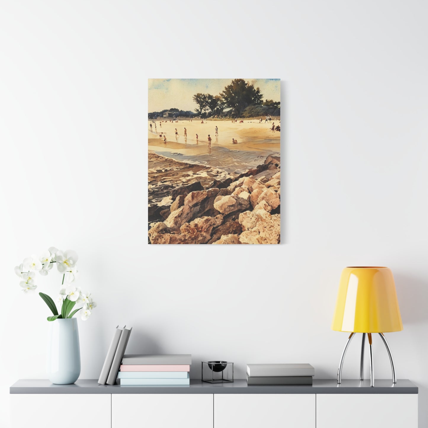 North Jetty Canvas Art