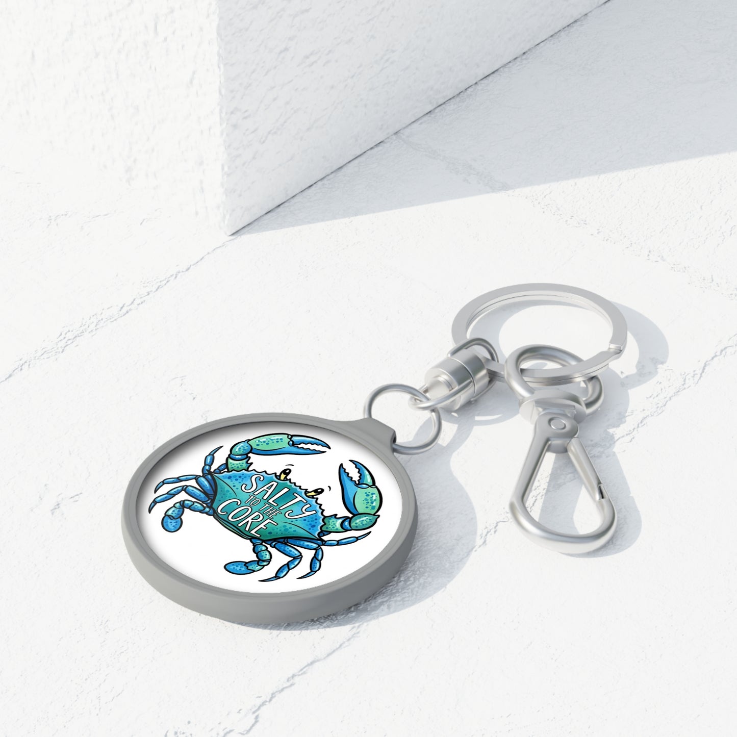 Salty to the Core Keyring Tag