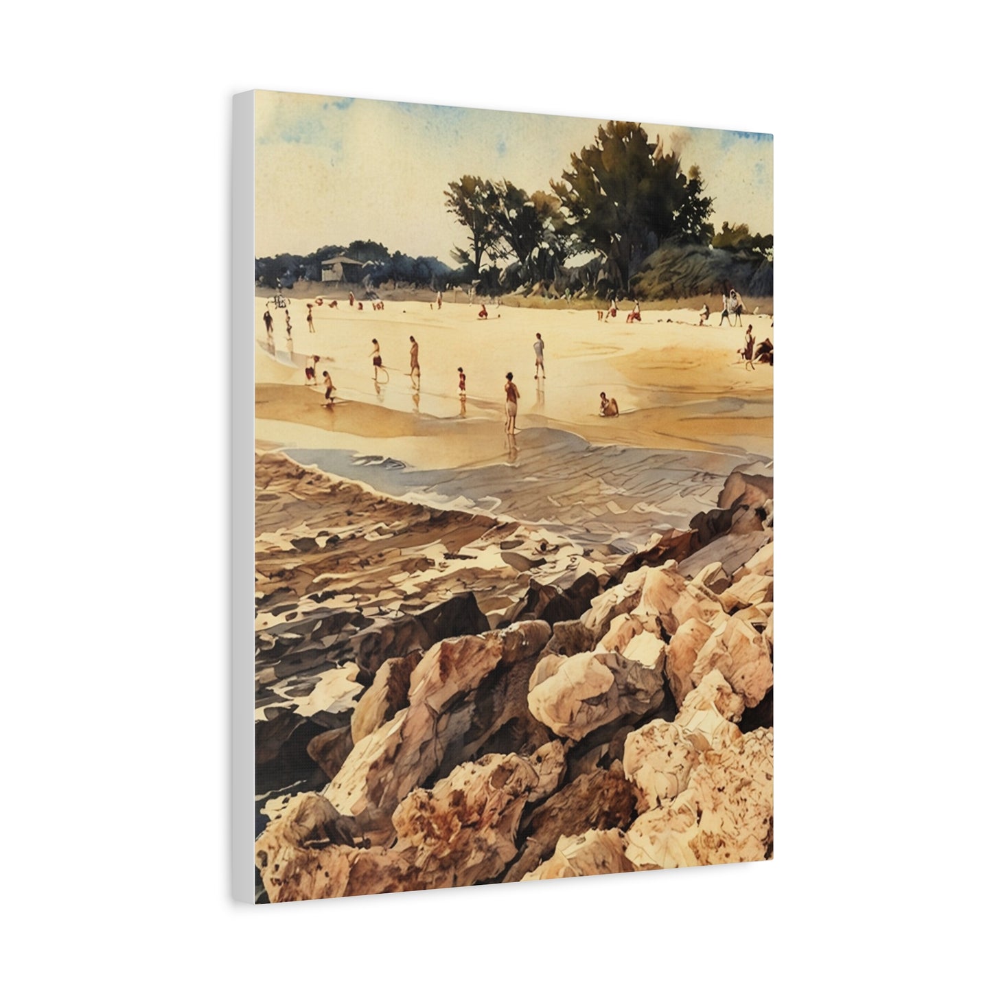 North Jetty Canvas Art