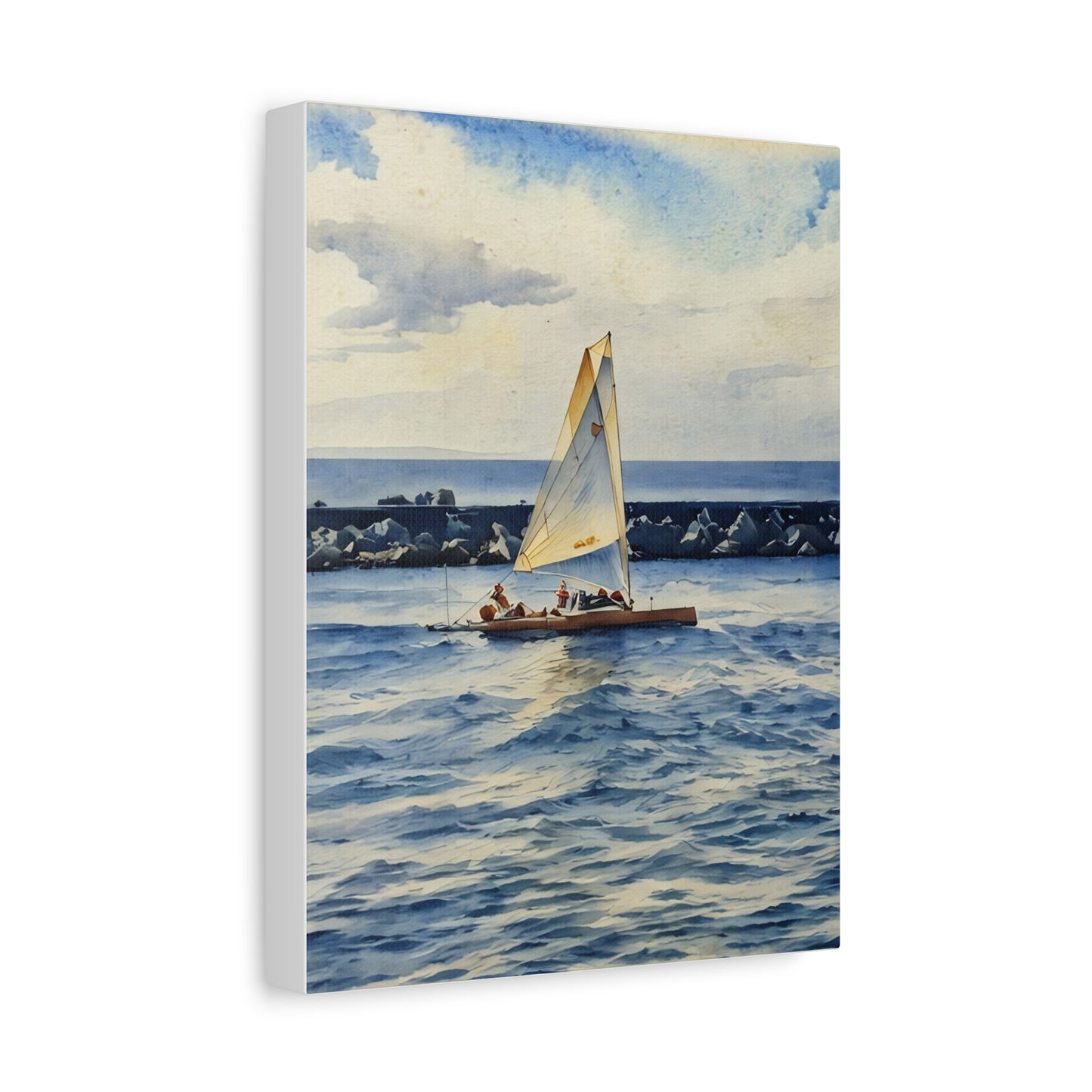 Sail the Jetty Canvas Art