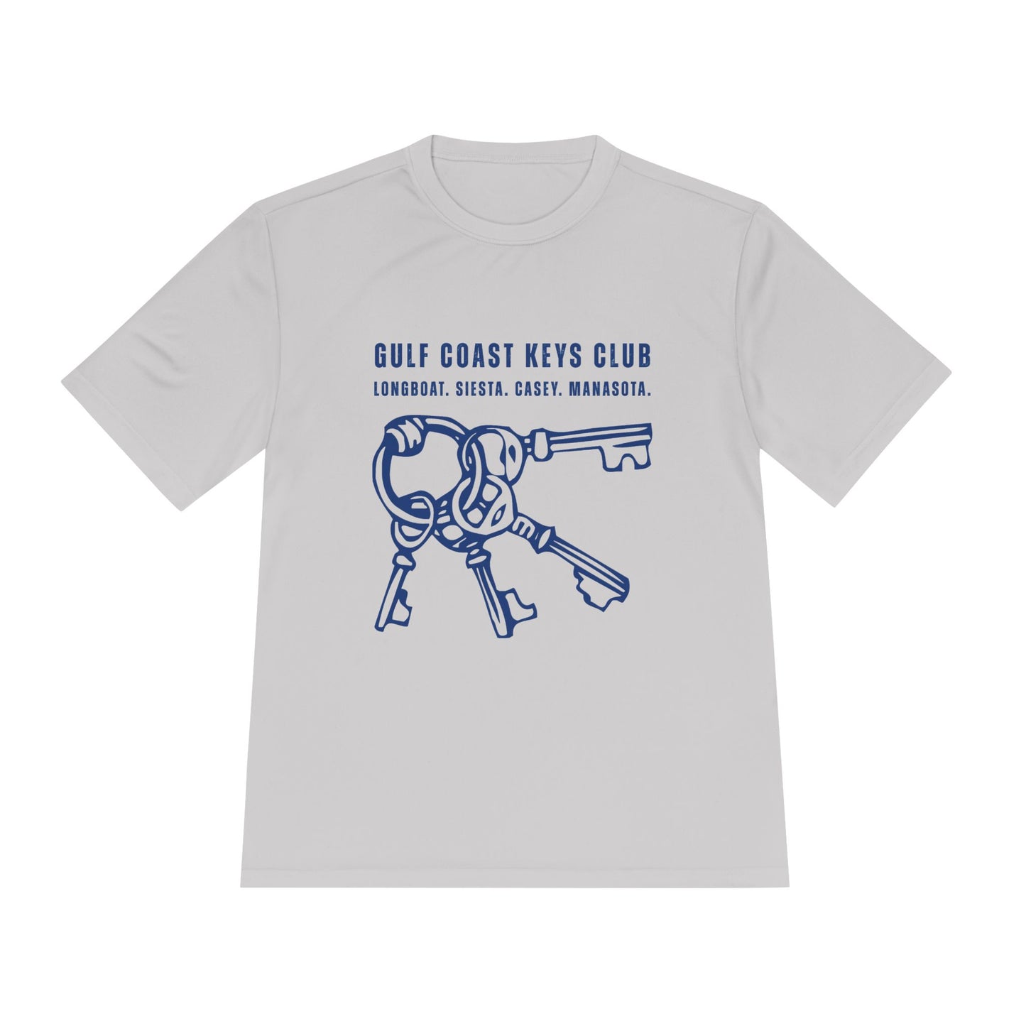 Keys Club Unisex Moisture Wicking Tee