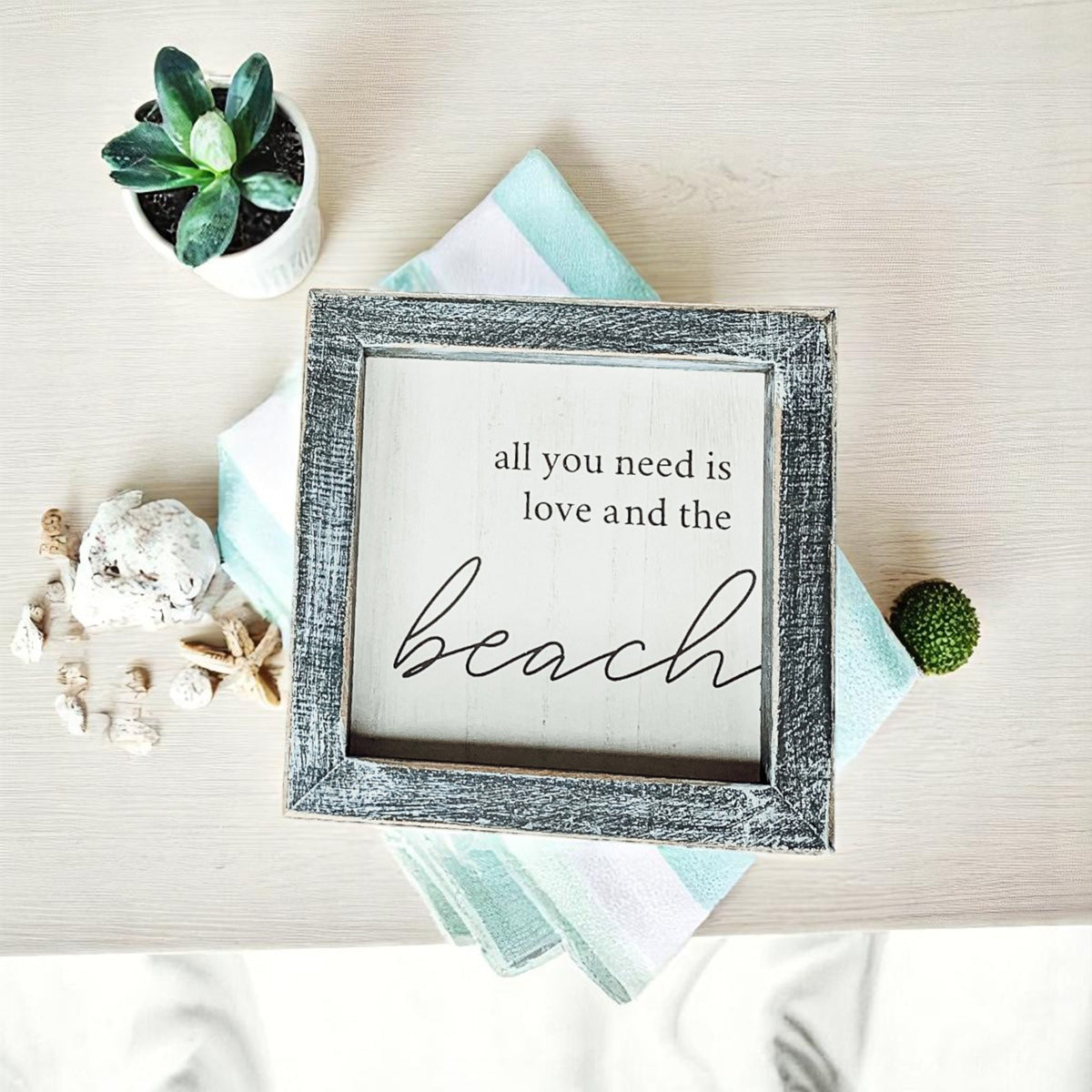 Love & Beach Sign-2