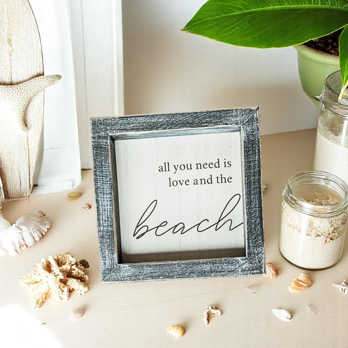 Love & Beach Sign-4
