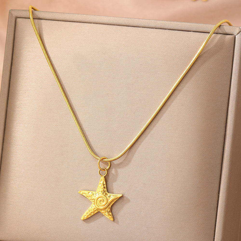 Summer Vortex Starfish Beach Necklace Beach Vacation Style