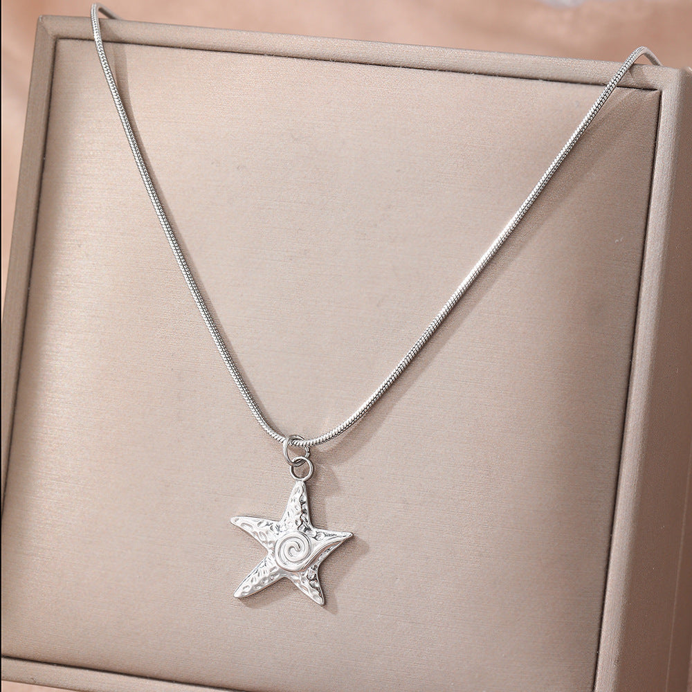 Summer Vortex Starfish Beach Necklace Beach Vacation Style